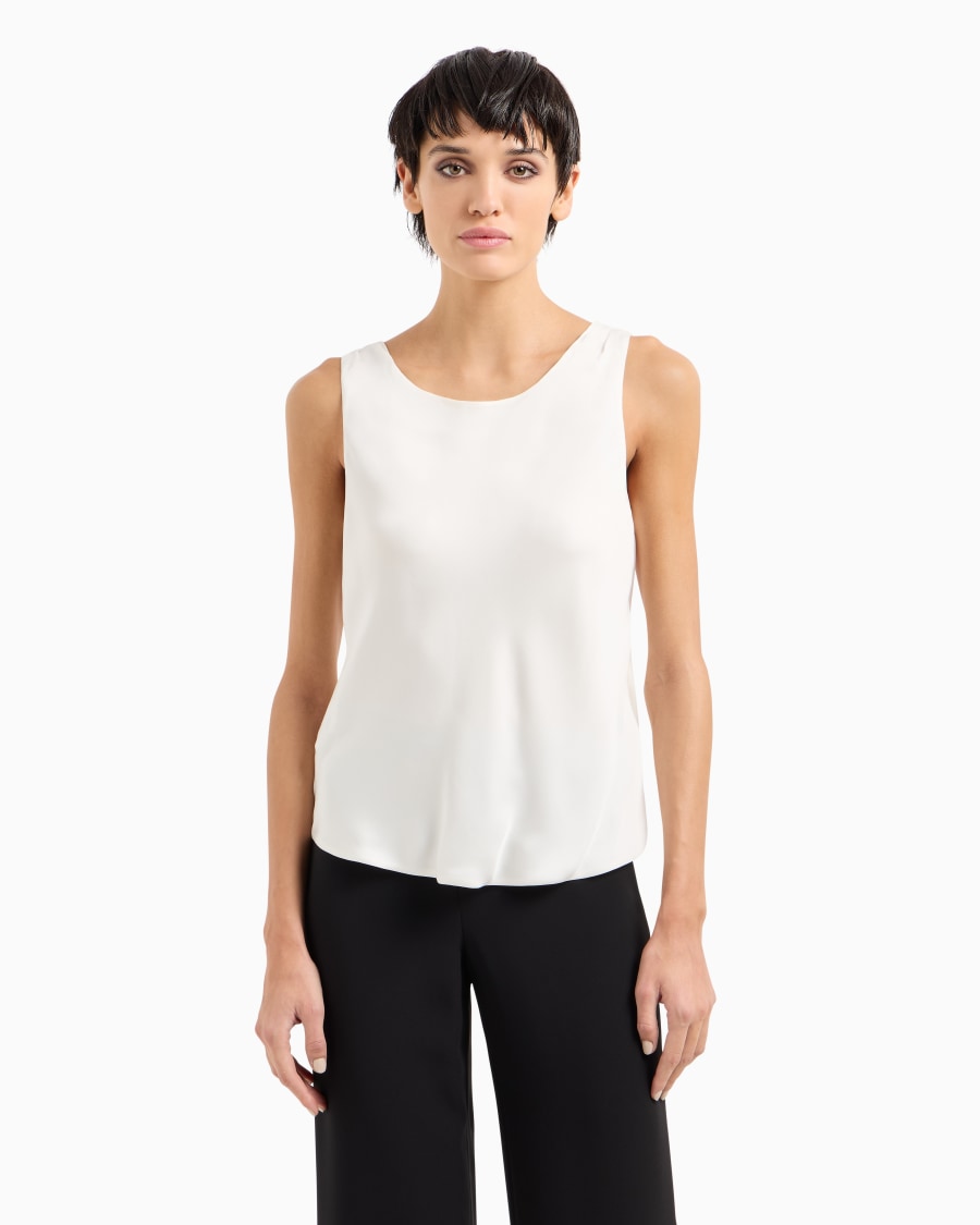 The world of armani TOP IN PURA SETA Online