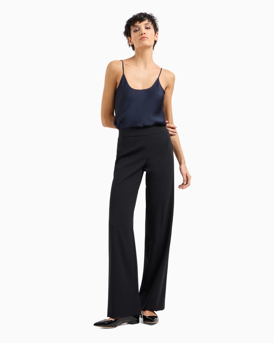 The world of armani TOP IN CHARMEUSE DI SETA Offerte