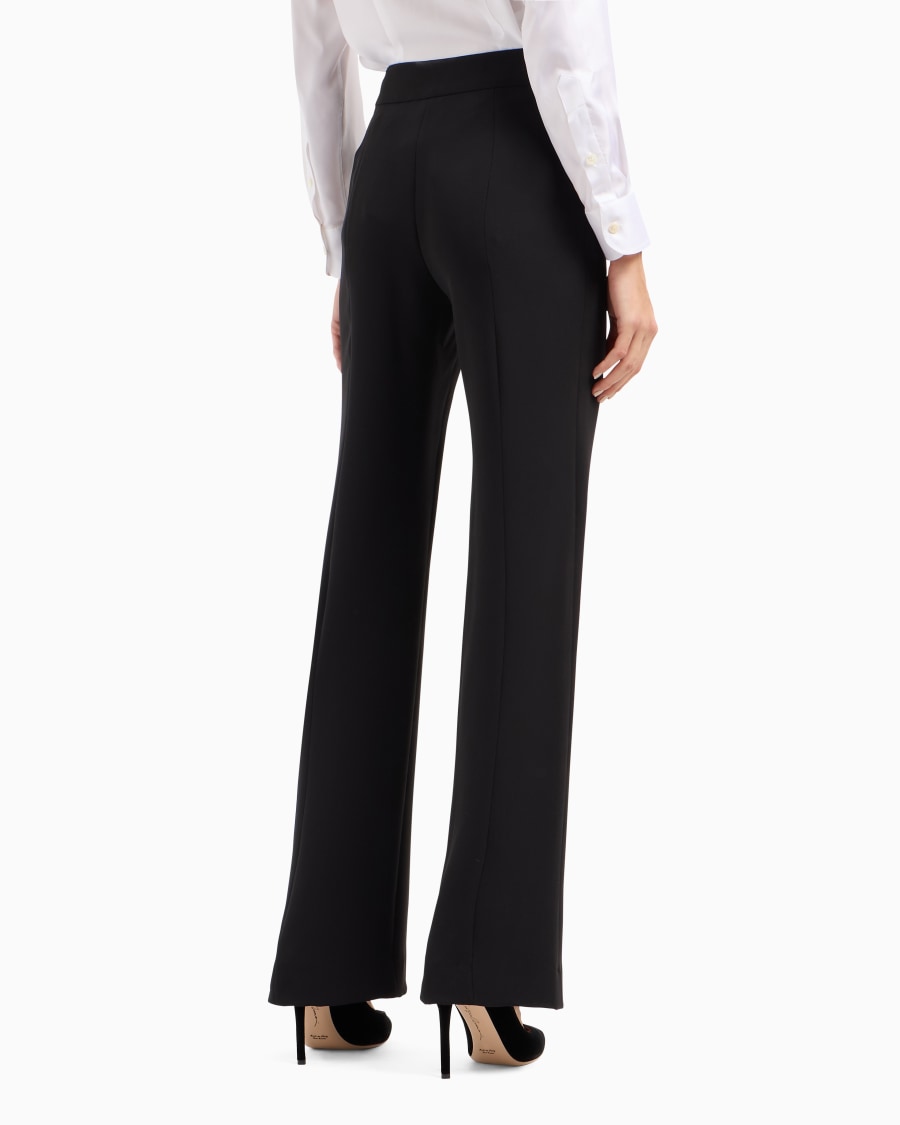 The world of armani PANTALONI AMPI IN SETA Vendita Calda