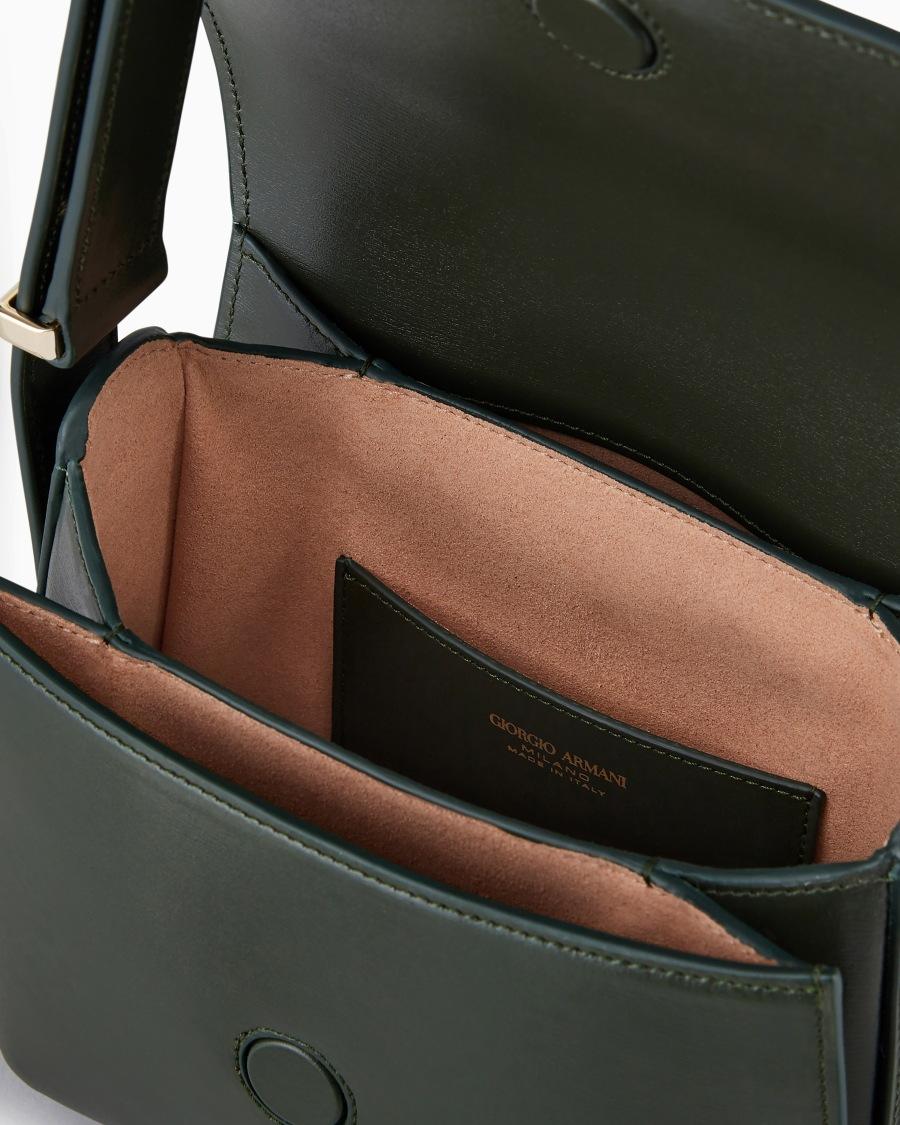 The world of armani BORSA LA PRIMA IN PELLE PALMELLATA Spedizione Gratuita