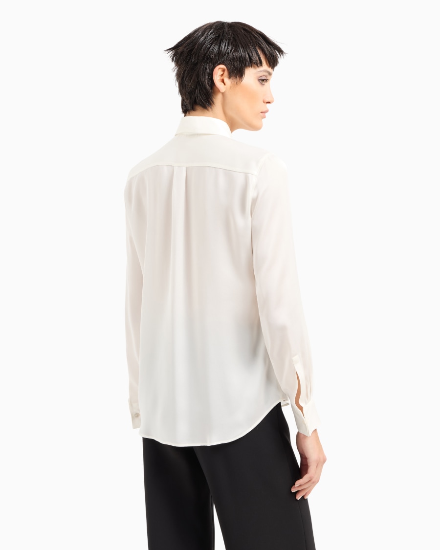 The world of armani CAMICIA IN MUSSOLA DI SETA Negozi Online