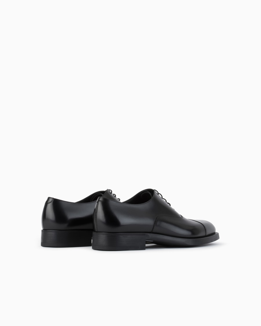 The world of armani OXFORD IN PELLE SFUMATA In Vendita