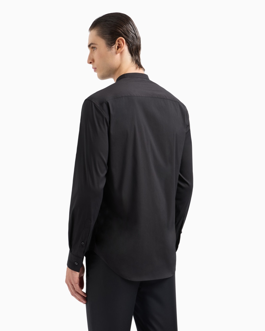 The world of armani CAMICIA ICON IN COTONE UNITO STRETCH Negozi Online