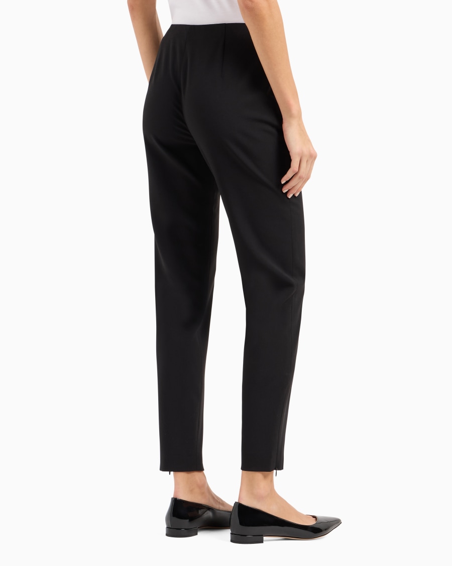 The world of armani PANTALONI IN CREPE DI LANA Shopping Online