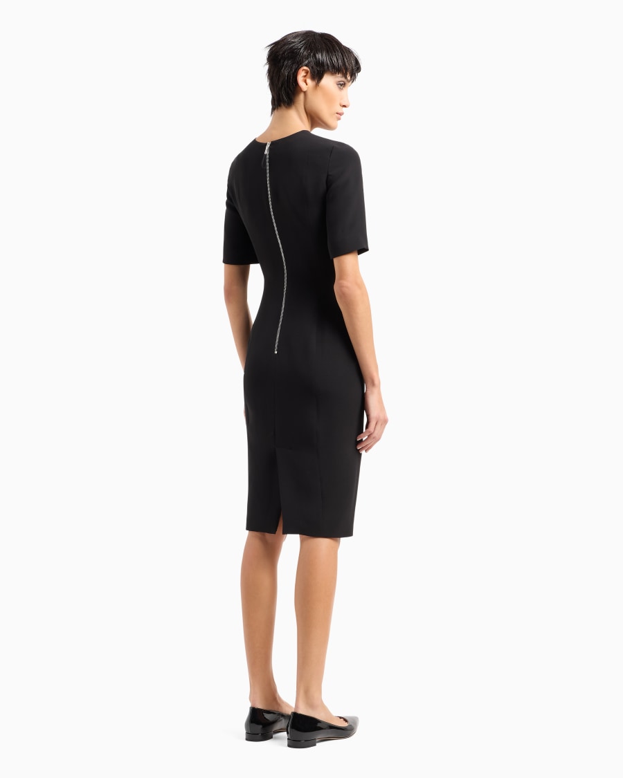 The world of armani ABITO A TUBINO IN SETA Prezzo Ridotto