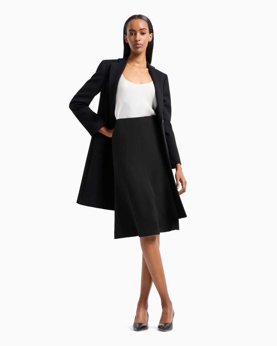 The world of armani TOP IN CHARMEUSE DI SETA Online