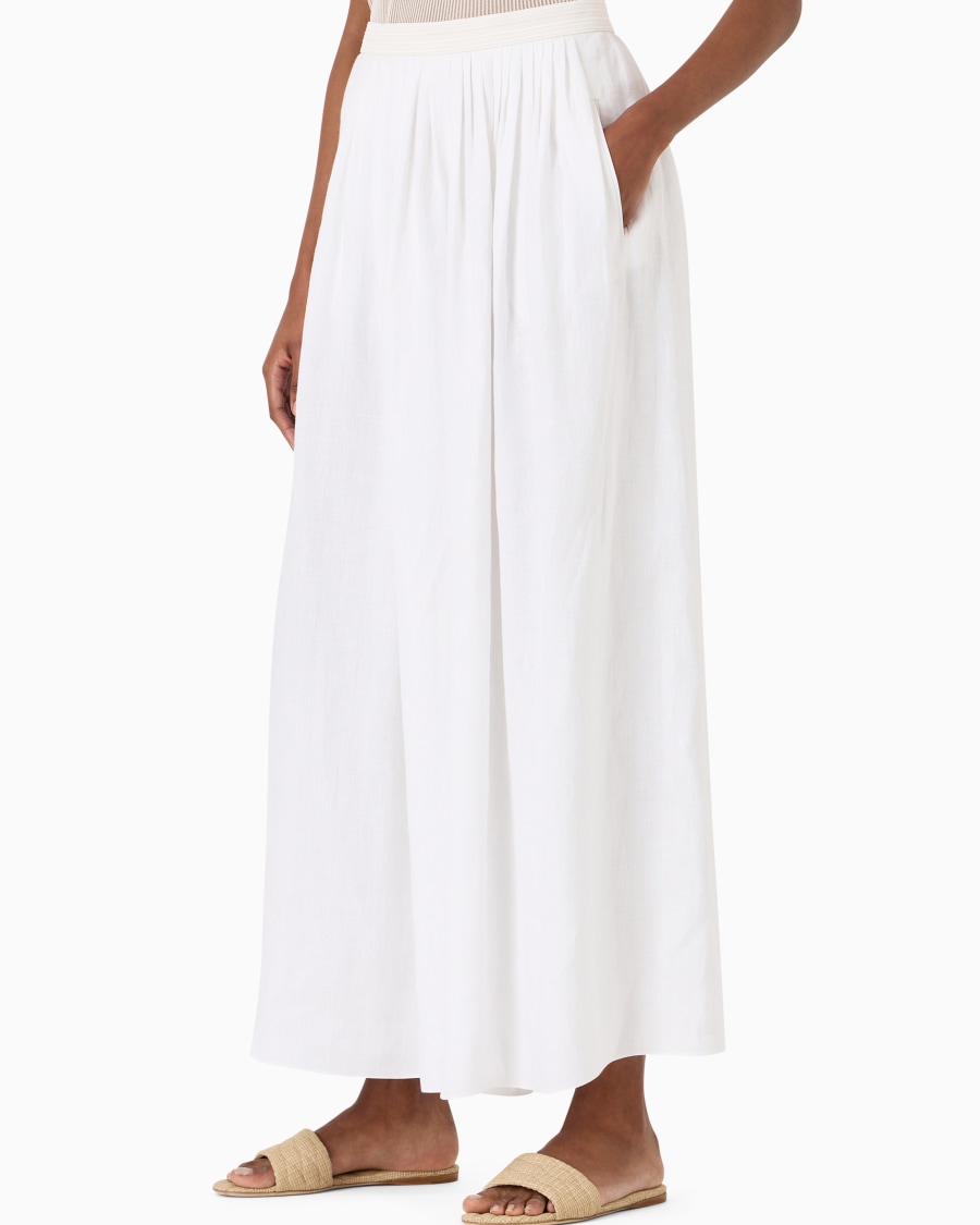 The world of armani PANTALONI AMPI IN CANAPA ASV Offerte