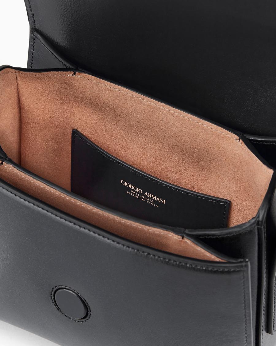 The world of armani BORSA LA PRIMA IN PELLE PALMELLATA Vendita Calda