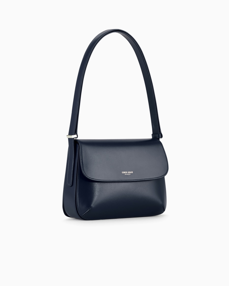The world of armani BORSA MEDIA LA PRIMA IN PELLE PALMELLATA Vendite Flash