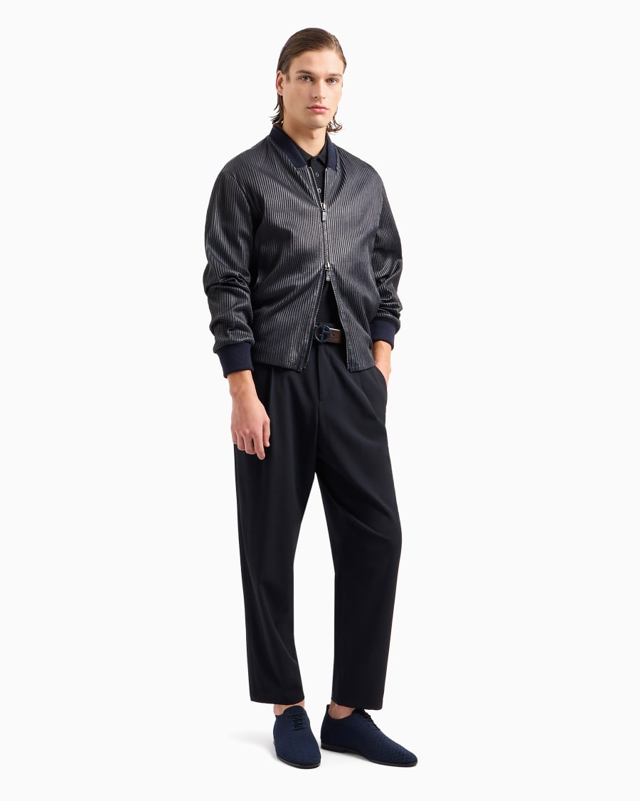 The world of armani POLO IN PIQUET DI COTONE FILO DI SCOZIA Fino Al -60%