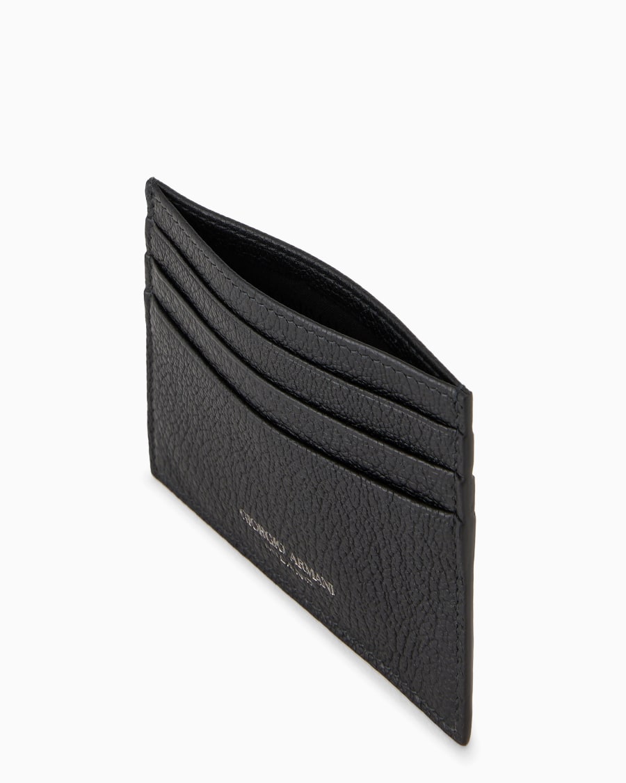 The world of armani PORTACARTE IN PELLE Sconto