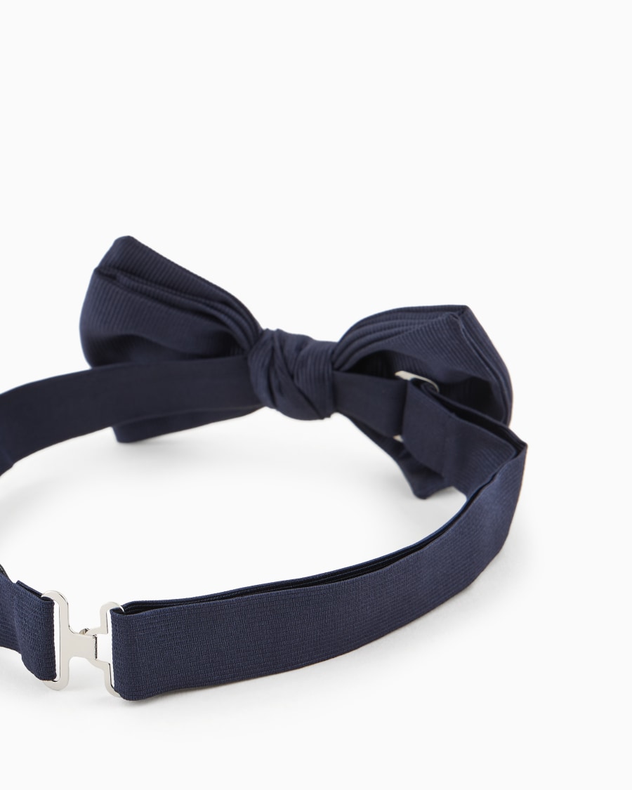 The world of armani PAPILLON ANNODATO IN PURA SETA In Saldo
