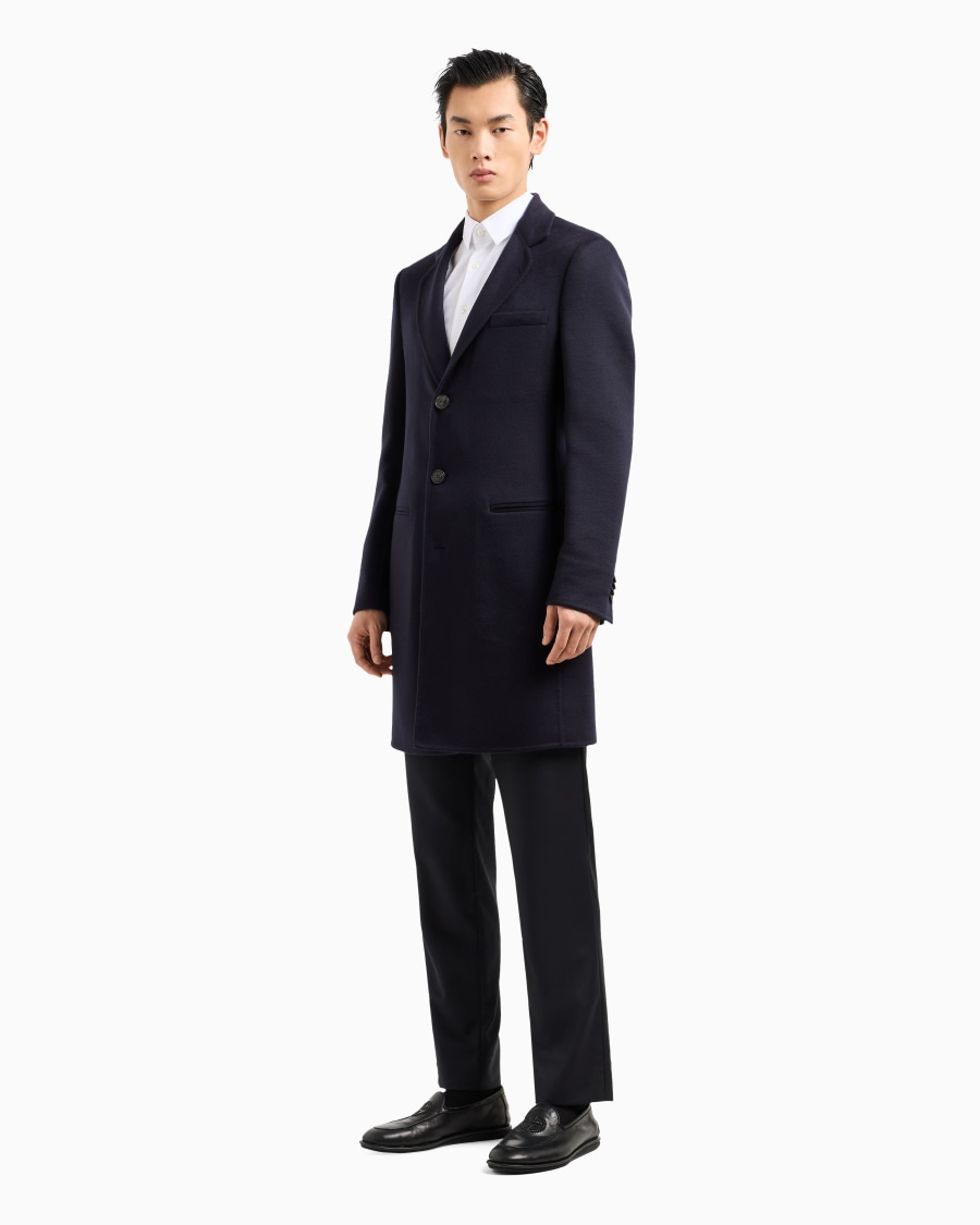 The world of armani CAPPOTTO LUNGO IN CASHMERE Nuova