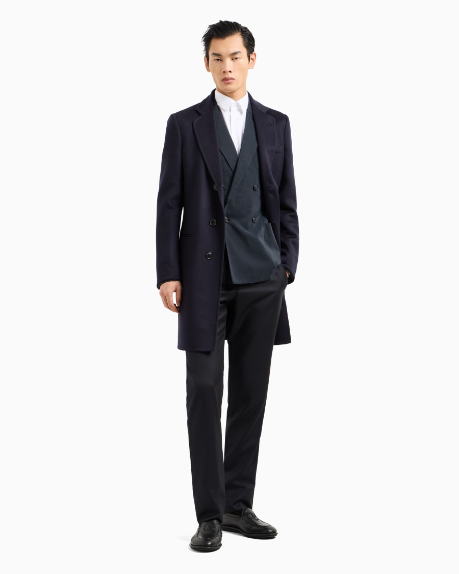 The world of armani CAPPOTTO LUNGO IN CASHMERE Nuova