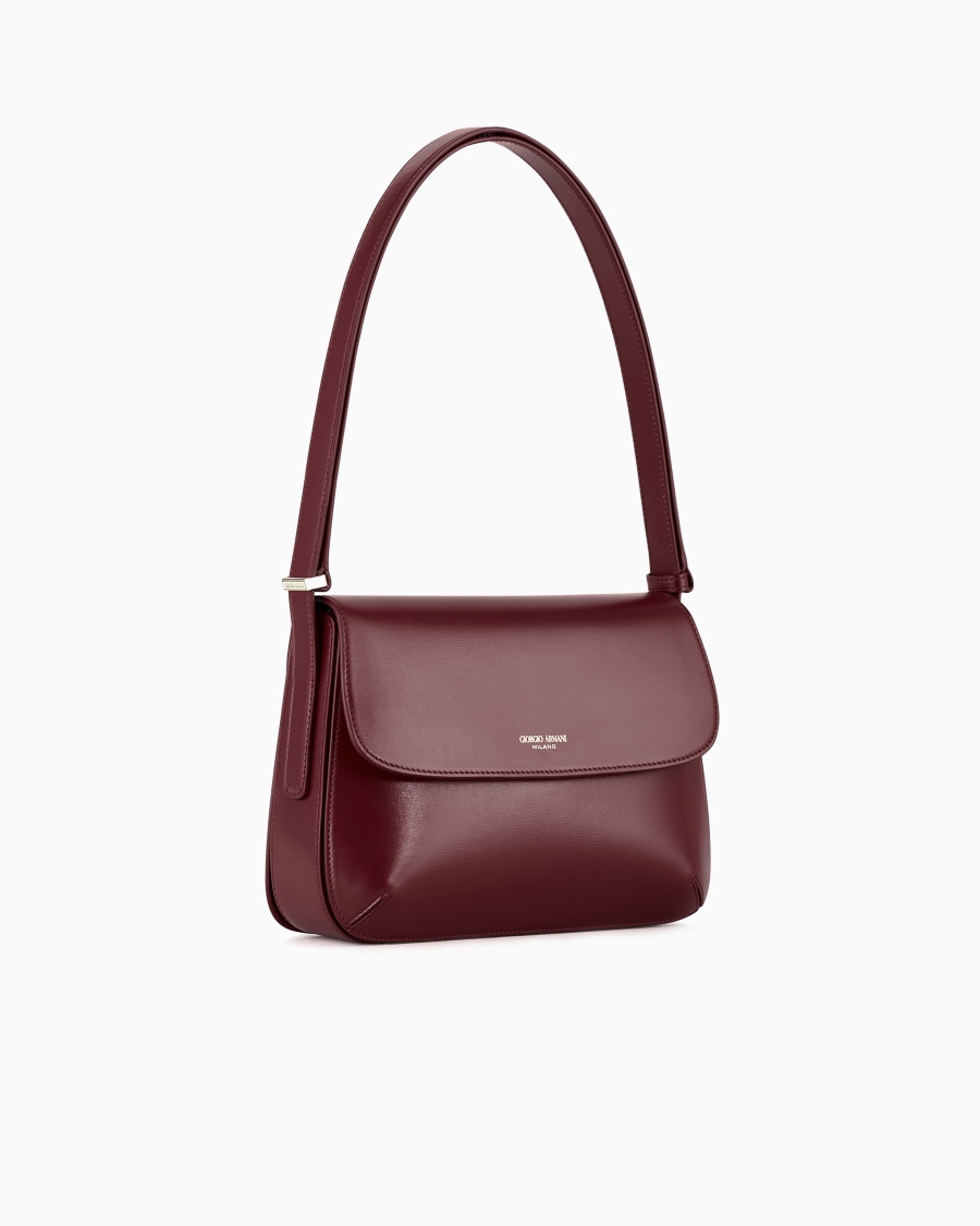 The world of armani BORSA MEDIA LA PRIMA IN PELLE PALMELLATA Flash Sale