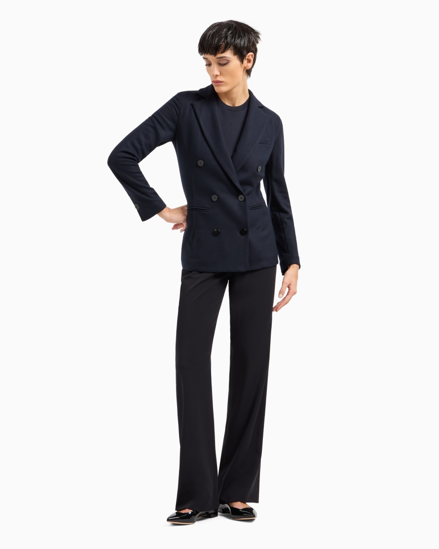 The world of armani T-SHIRT IN PURO CASHMERE Nuovo