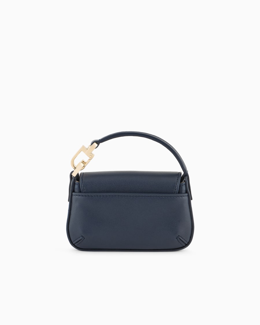 The world of armani MINI BORSA CHARM LA PRIMA SOFT IN NAPPA Vendita