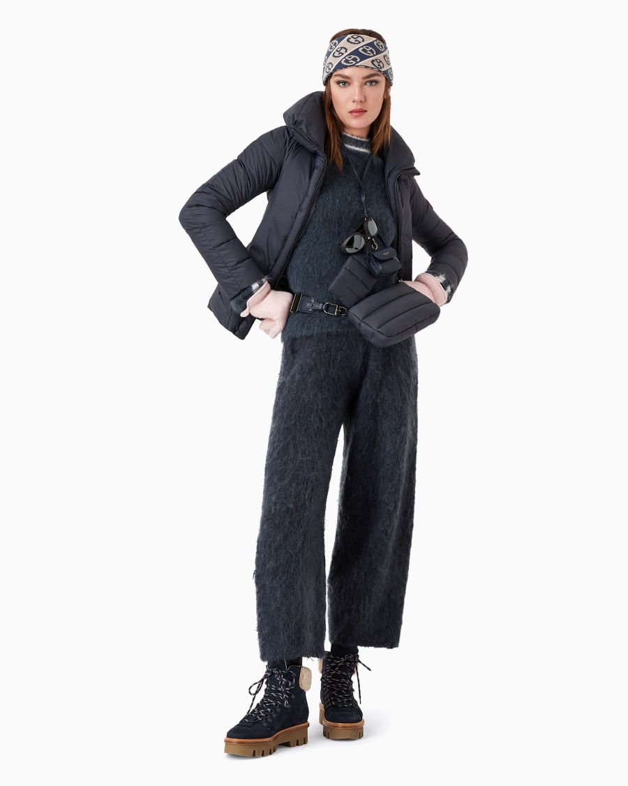 The world of armani GIORGIO ARMANI NEVE MAGLIA IN MOHAIR SETA E LANA Soddisfazione Garantita