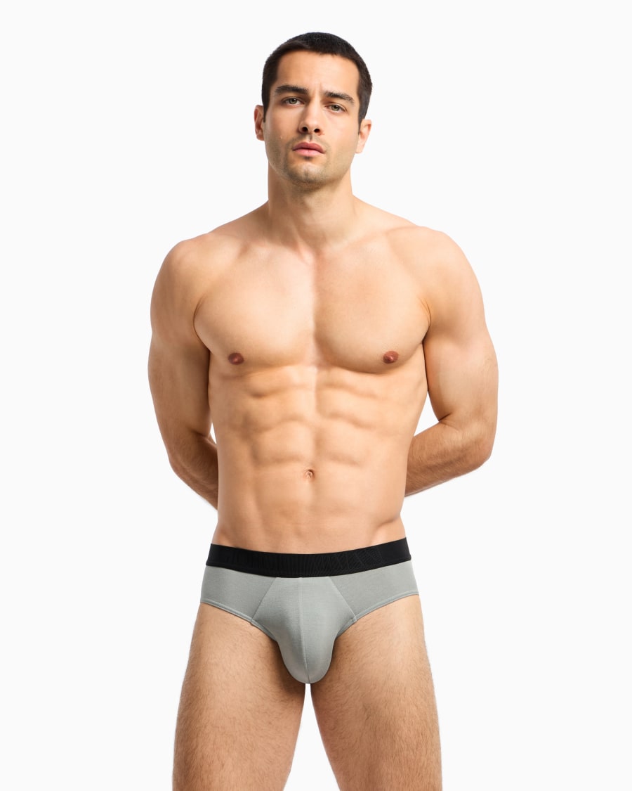 The world of armani PACK TRE SLIP IN JERSEY STRETCH Nuova