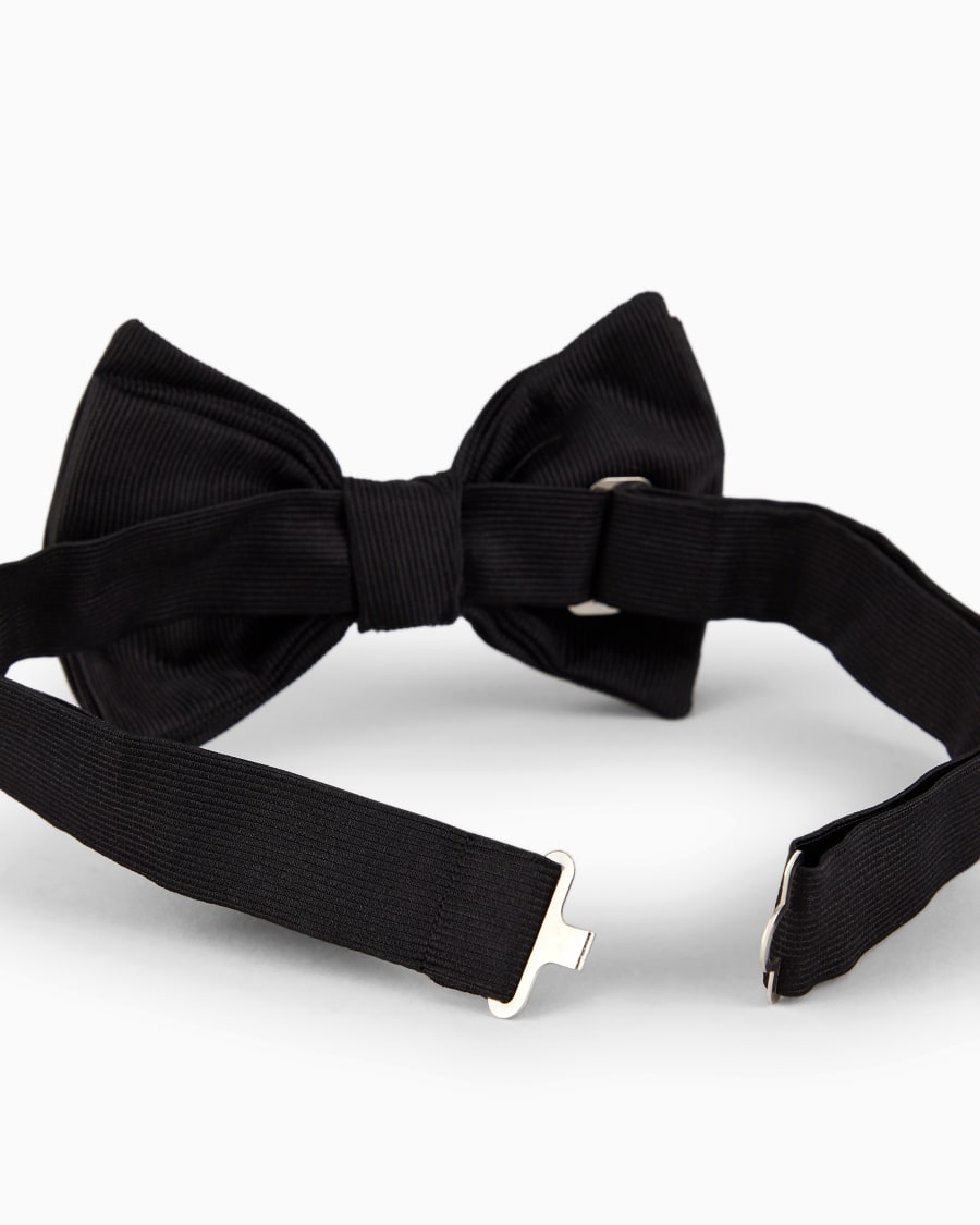 The world of armani PAPILLON ANNODATO IN PURA SETA Negozi Online