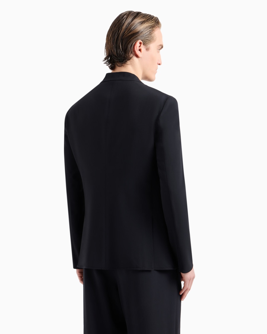 The world of armani GIACCA MONOPETTO IN LANA VERGINE Prezzo Ridotto