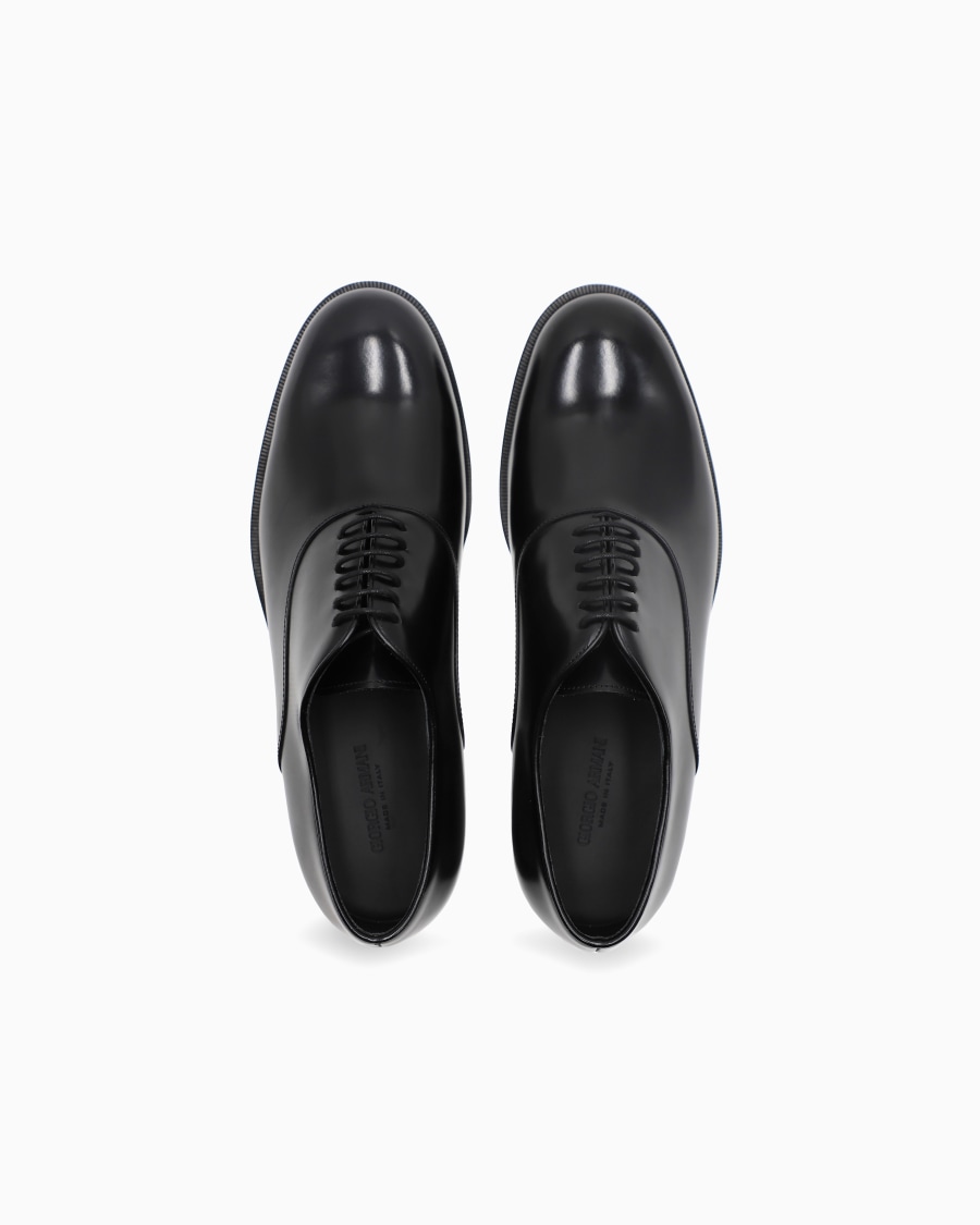 The world of armani DERBY IN PELLE Novità