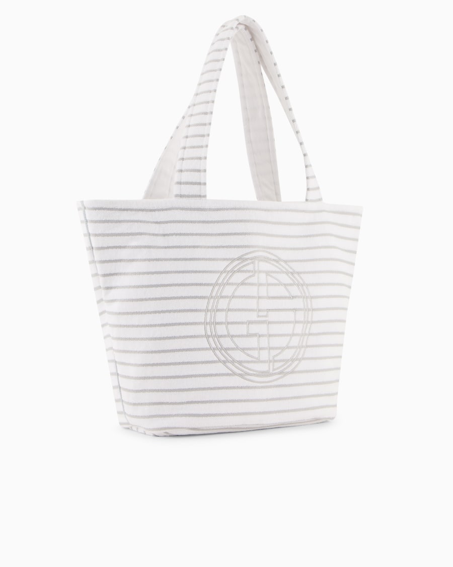 The world of armani BORSA DA MARE IN SPUGNA DI COTONE Offerta