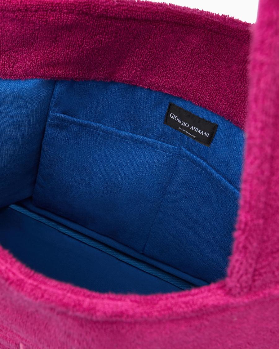 The world of armani BORSA DA MARE IN SPUGNA DI COTONE Qualità
