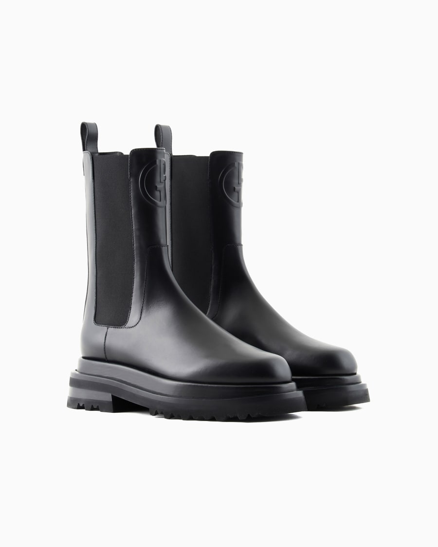 The world of armani STIVALETTI CON SUOLA CHUNKY Consegna Veloce
