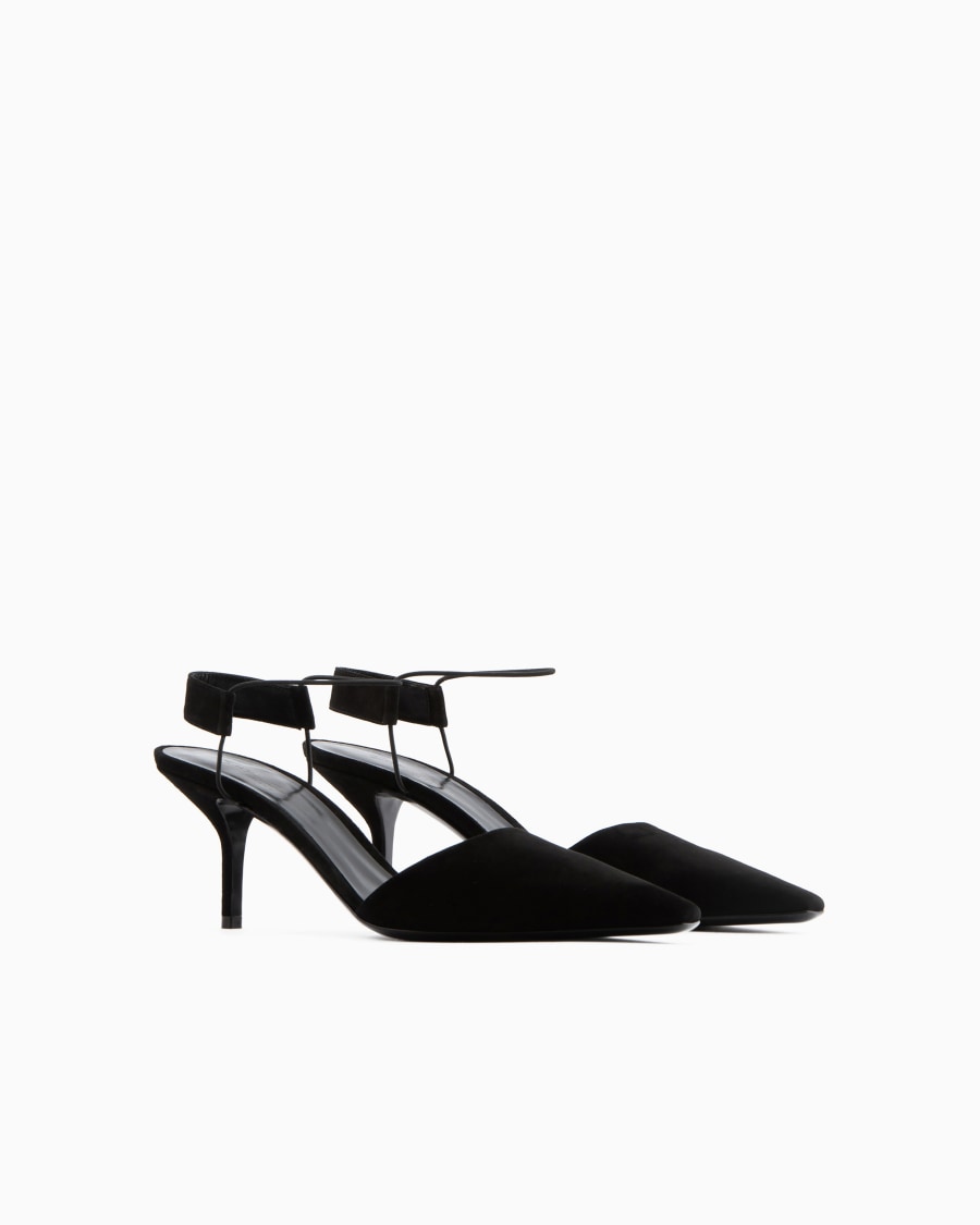 The world of armani SLINGBACK IN CAMOSCIO ACQUISTA ORA