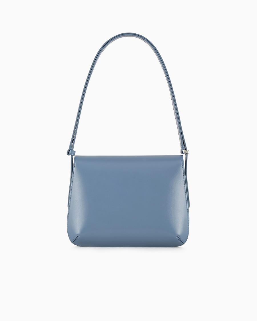 The world of armani BORSA MEDIA LA PRIMA IN PELLE PALMELLATA 50% di sconto con spedizione gratuita