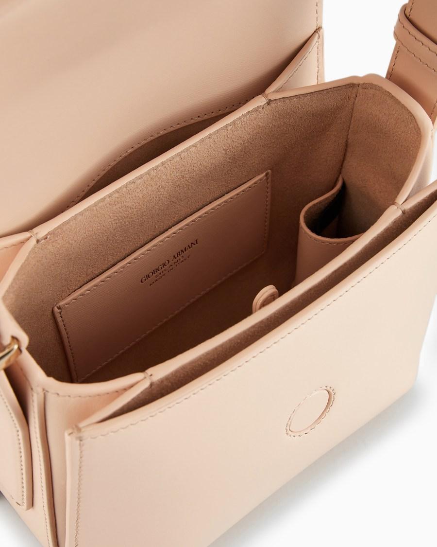The world of armani BORSA LA PRIMA IN PELLE PALMELLATA Trasporto libero internazionale