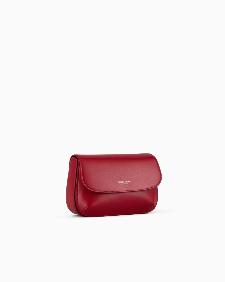 The world of armani BORSA PICCOLA LA PRIMA IN PELLE PALMELLATA CON TRACOLLA Black Friday Prezzi