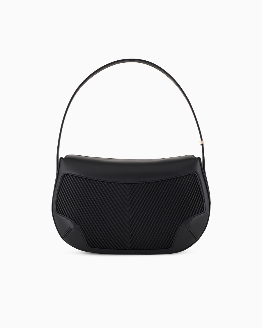 The world of armani BORSA A MANO LA PRIMA IN NAPPA PLISSÉ Spedizione gratuita