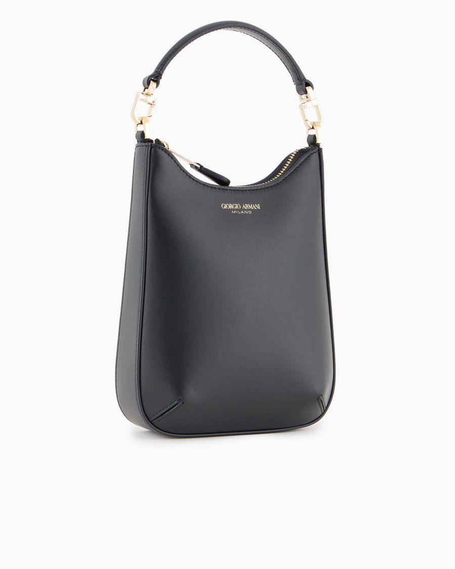 The world of armani HOBO BAG PICCOLA LA PRIMA IN PELLE Grande vendita