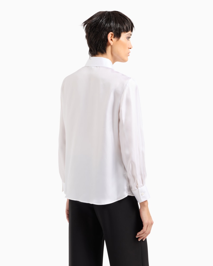 The world of armani CAMICIA IN SETA ORGANICA Fornitura limitata