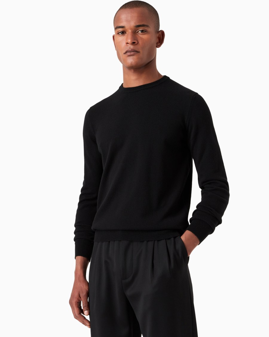 The world of armani MAGLIA GIROCOLLO IN CASHMERE Fino al 55% di sconto