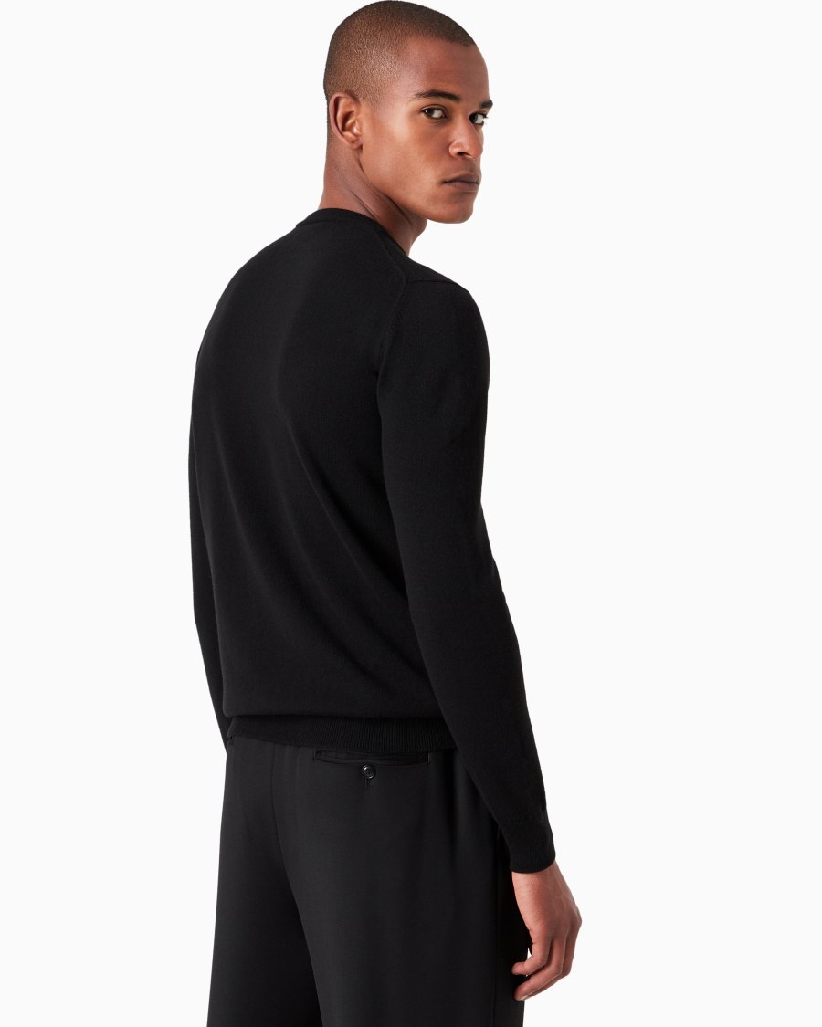 The world of armani MAGLIA GIROCOLLO IN CASHMERE Fino al 55% di sconto