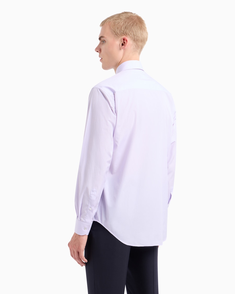 The world of armani CAMICIA REGULAR FIT IN COTONE Enormi sconti
