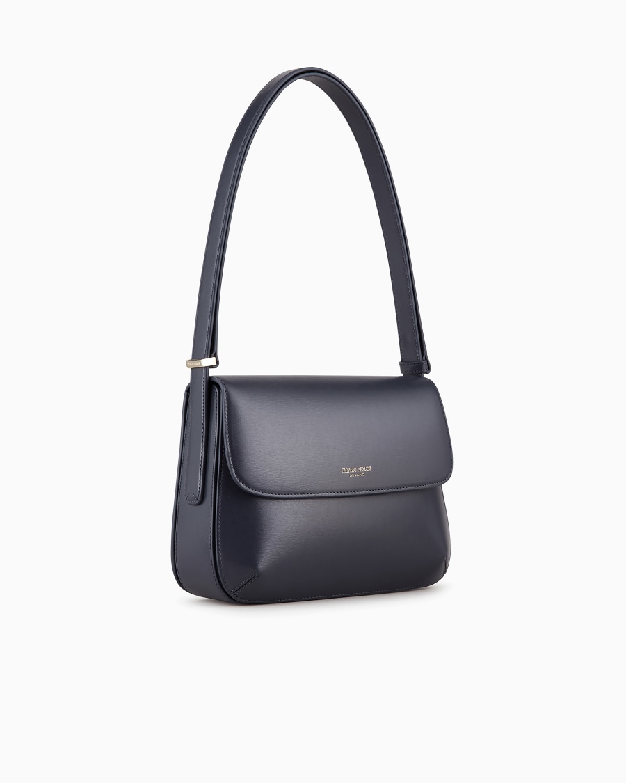 The world of armani BORSA MEDIA LA PRIMA IN PELLE PALMELLATA Soddisfazione Garantita