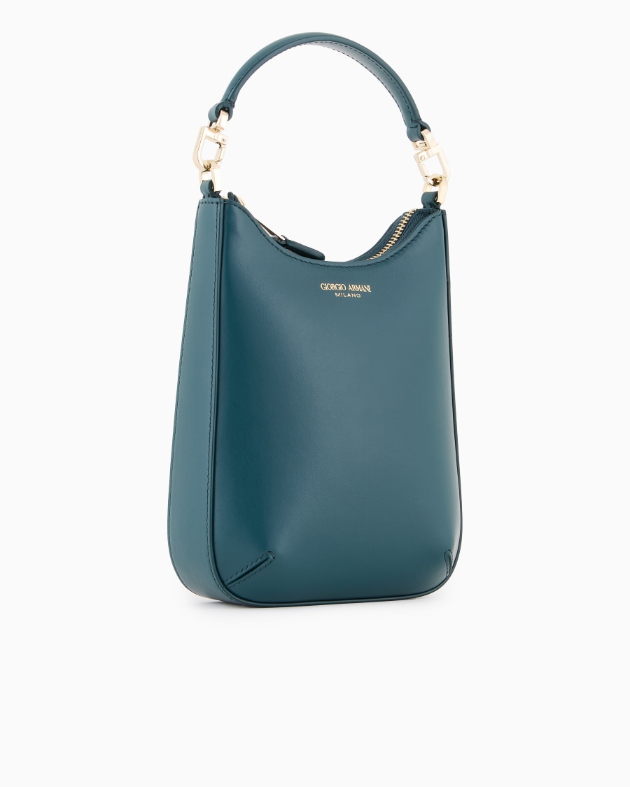 The world of armani HOBO BAG PICCOLA LA PRIMA IN PELLE Acquista Ora