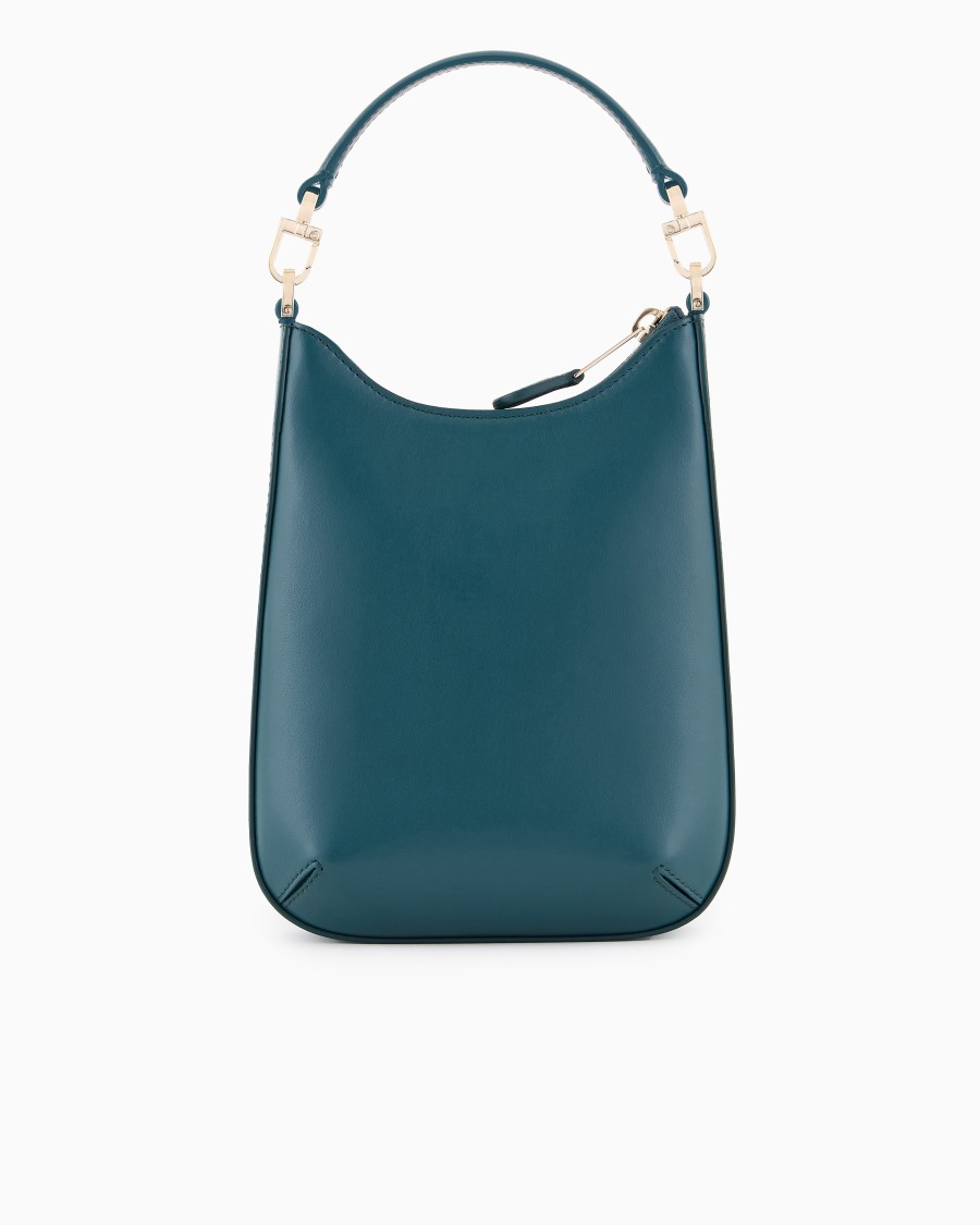 The world of armani HOBO BAG PICCOLA LA PRIMA IN PELLE Acquista Ora