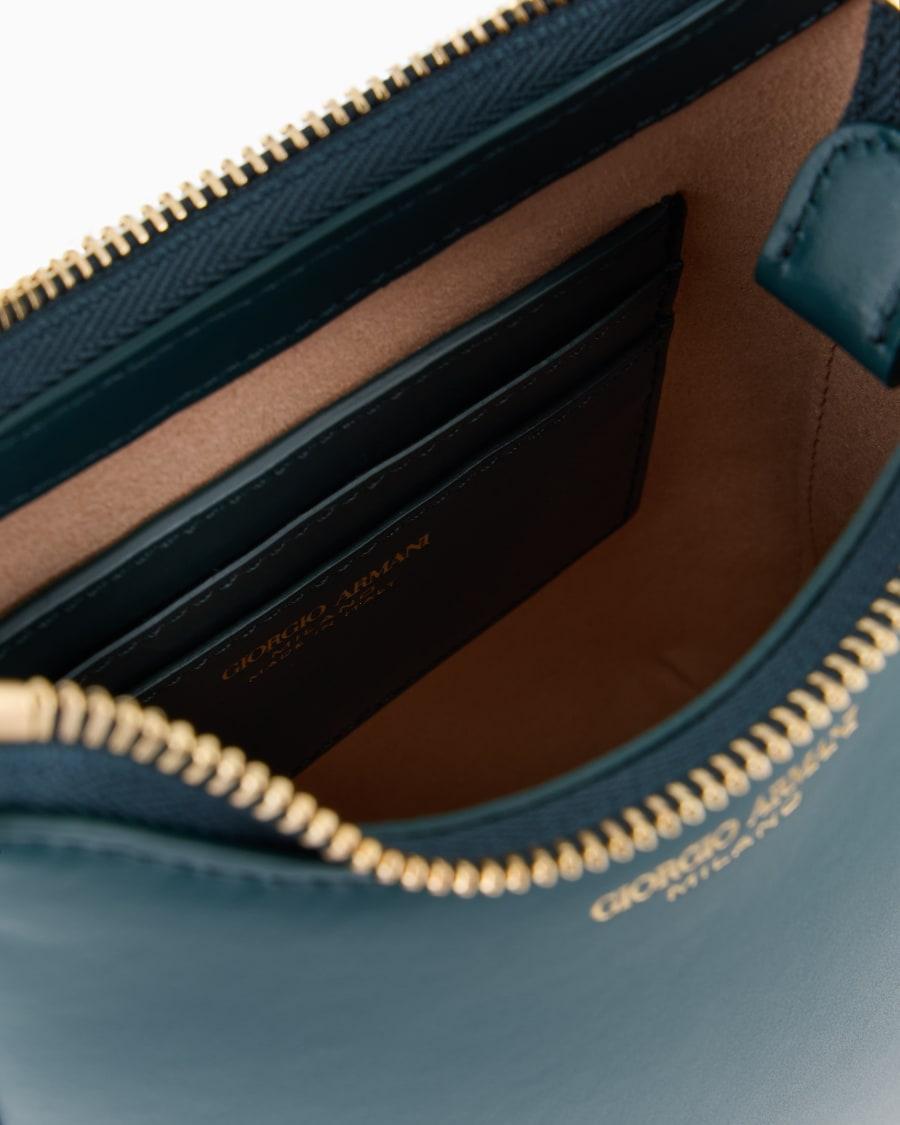 The world of armani HOBO BAG PICCOLA LA PRIMA IN PELLE Acquista Ora