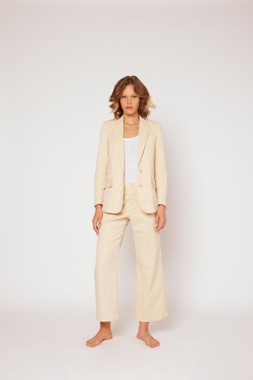120% Lino Two buttons linen jacket 2025