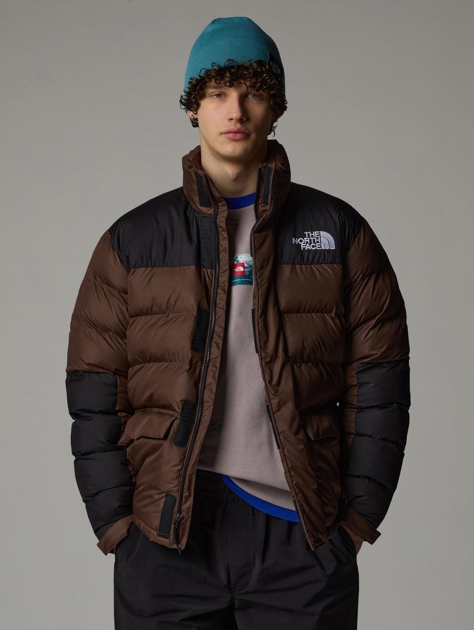THE NORTH FACE Giaccone Color Block Imbottito Limbara Marrone Vendite Flash