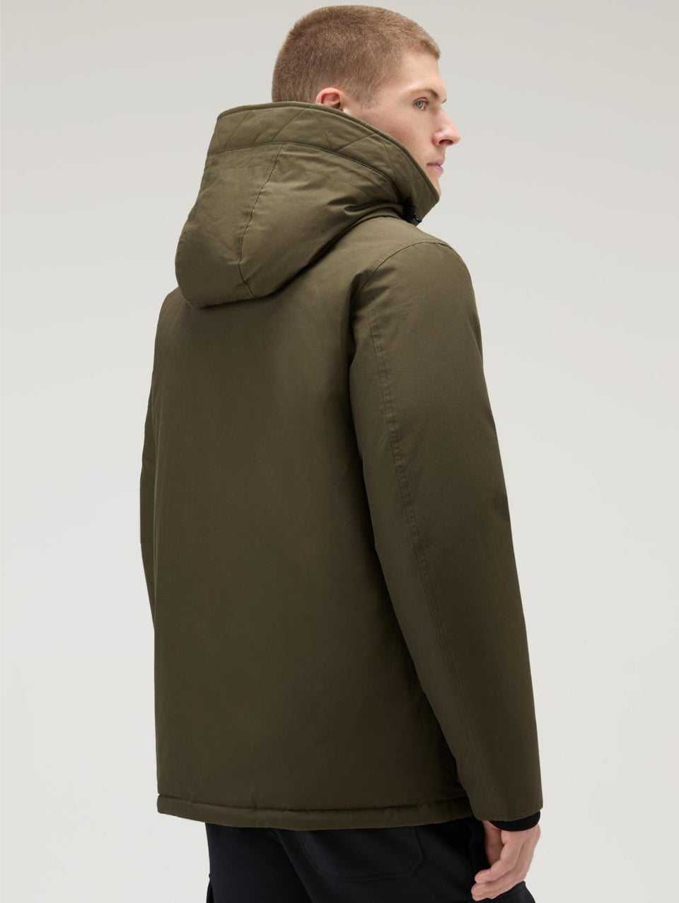 WOOLRICH Parka Arctic Anorak in Ramar Verde Moda