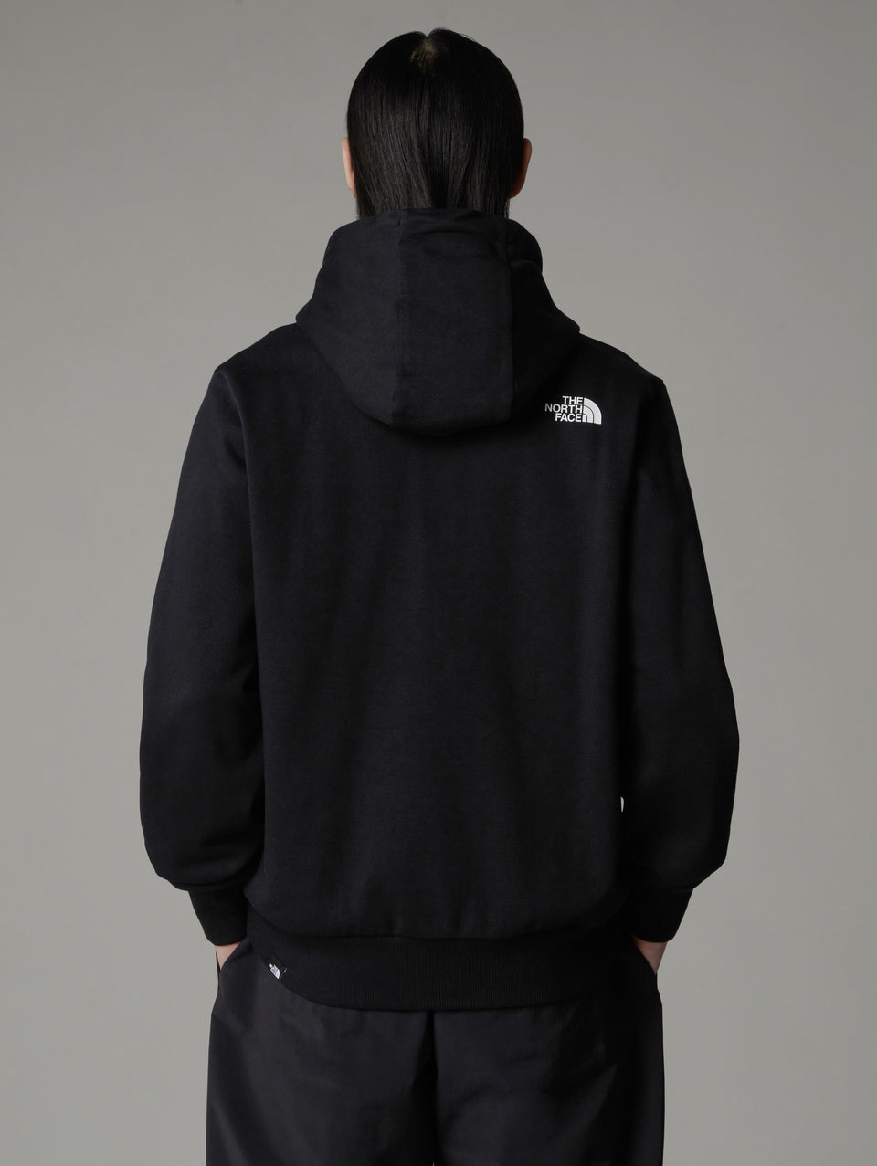 THE NORTH FACE Felpa con Cappuccio e Cerniera Nero 2025