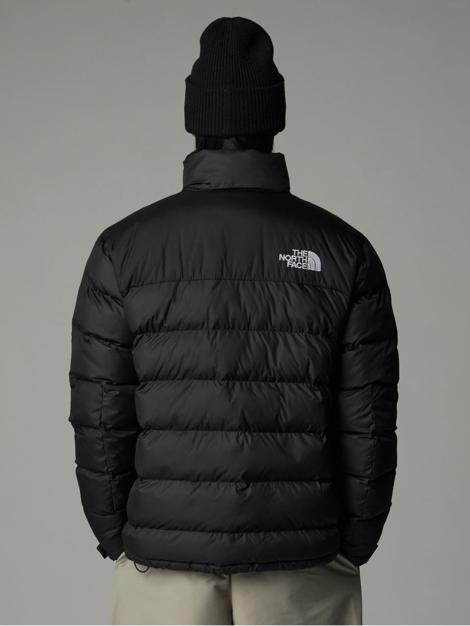 THE NORTH FACE Giaccone Color Block Imbottito Limbara Nero In Linea