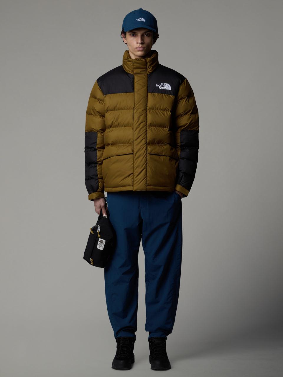 THE NORTH FACE Giaccone Color Block Imbottito Limbara Verde Nuovo