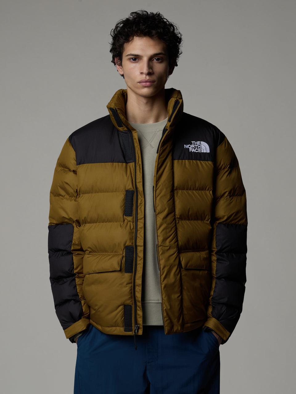THE NORTH FACE Giaccone Color Block Imbottito Limbara Verde Nuovo